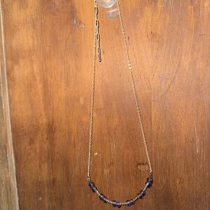 Chic Amethyst Beaded Necklace